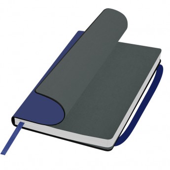 Купить Ежедневник недатированный, Portobello Trend, Alpha Smart, синий, 145х210, 256 стр, гибкая обложка, ляссе