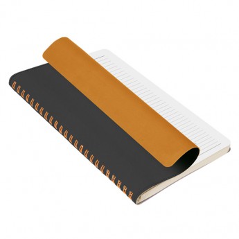 Купить Ежедневник недатированный, Portobello Trend, Vista Smart, серый, 145х210, 192 стр, гибкая обложка, полускрытая пружина