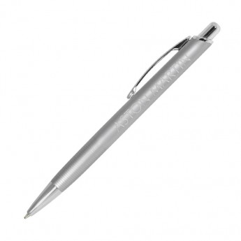 Купить Шариковая ручка, Cardin, нажимной мех-м,корпус-алюминий, матовый, отд.-гравировка, серый/хром