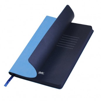 Купить Ежедневник недатированный, Portobello Trend, Latte NEW, 145х210, 256 стр, голубой/синий