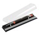 Шариковая ручка, Bali, корпус-алюминий, покрытие коричн/оранж, отделка - хром. детали, в упак