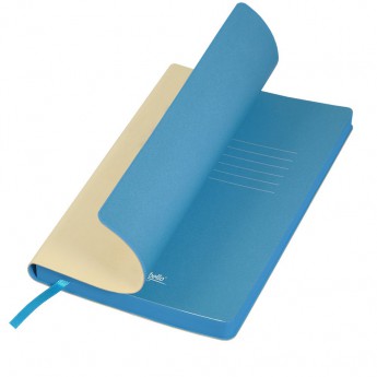 Купить Ежедневник недатированный, Portobello Trend, Latte NEW, 145х210, 256 стр, бежевый/голубой