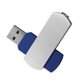 Купить USB Флешка Portobello, Elegante, 16 Gb, Toshiba chip, Twist, 57x18x10 мм, синий