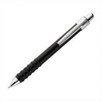 Купить Металлическая ручка, корпус черный с резиновыми кольцами черного цвета