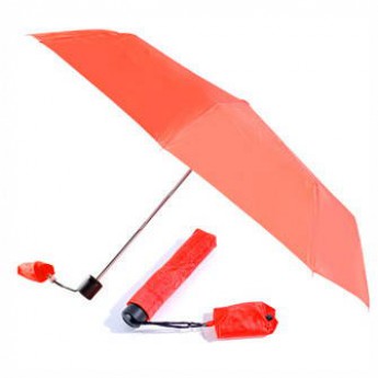 Купить Набор: складной механический зонт с сумкой для покупок, красный