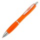 Пластиковая шариковая ручка с металлическим клипом, оранжевая (M Collection)