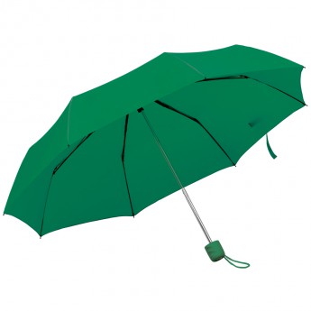 Купить Зонт складной "Foldi", механический, зеленый 