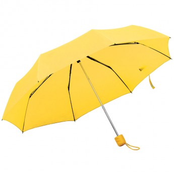 Купить Зонт складной "Foldi", механический, желтый 