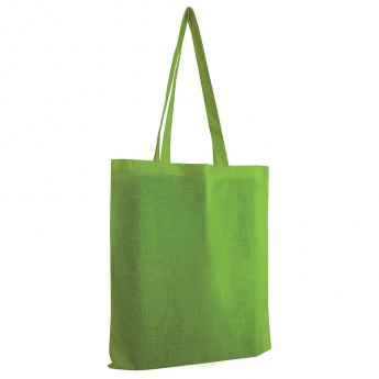 Купить Сумка для покупок из хлопка "Eco"; зеленый; 38х42 см; 100% хлопок; шелкография 