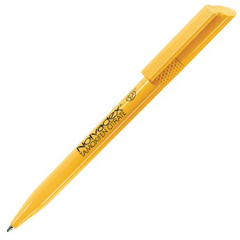 Купить TWISTY, ручка шариковая, желтый, пластик