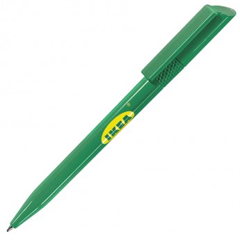Купить TWISTY, ручка шариковая, зеленый, пластик