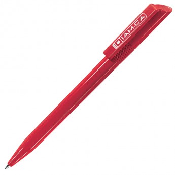 Купить TWISTY, ручка шариковая, красный, пластик