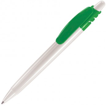 Купить X-8, ручка шариковая, зеленый/белый, пластик