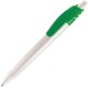 X-8, ручка шариковая, зеленый/белый, пластик
