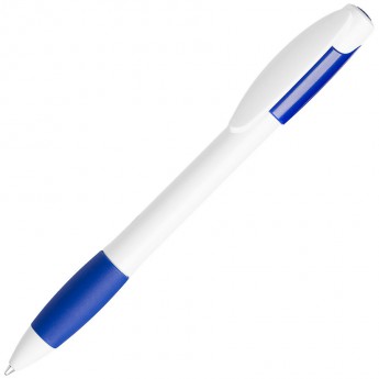 Купить X-5, ручка шариковая, синий/белый, пластик