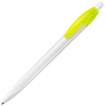 Купить X-1, ручка шариковая, желтый/белый, пластик