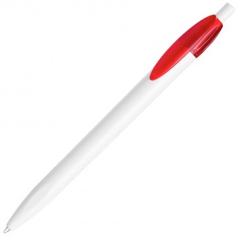 Купить X-1, ручка шариковая, красный/белый, пластик