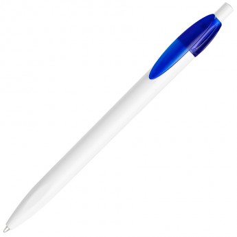 Купить X-1, ручка шариковая, синий/белый, пластик