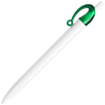 Купить JOCKER, ручка шариковая, зеленый/белый, пластик
