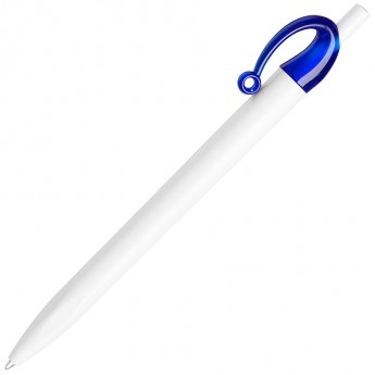 Купить JOCKER, ручка шариковая, синий/белый, пластик