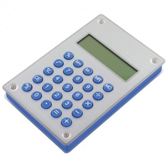 Купить Калькулятор "Aqua" на энергии воды; 10х15х1,8 см; металл,пластик; лазерная гравировка 