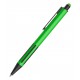 IMPRESS TOUCH, ручка шариковая со стилусом, зеленый/черный, алюминий, пластик, прорезиненный грип
