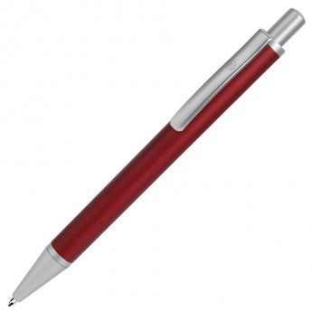 Купить CLASSIC, ручка шариковая, красный/серебристый, металл
