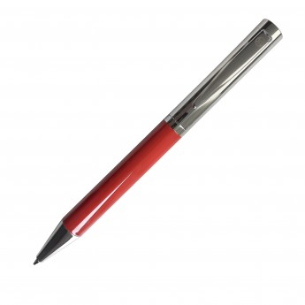 Купить JAZZY, ручка шариковая, хром/бордовый, металл