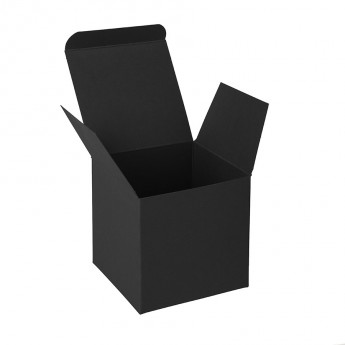 Купить Коробка подарочная CUBE; 9*9*9 см; черный