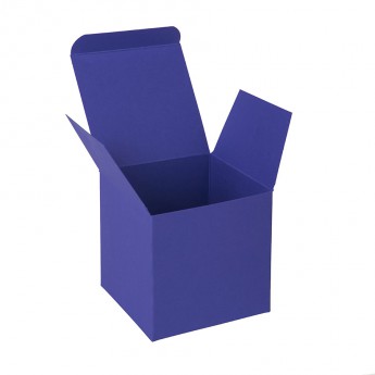 Купить Коробка подарочная CUBE; 9*9*9 см; синий