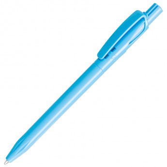 Купить Ручка шариковая TWIN SOLID, голубой, пластик