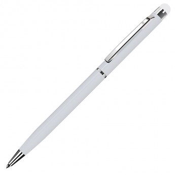 Купить TOUCHWRITER, ручка шариковая со стилусом для сенсорных экранов, белый/хром, металл  