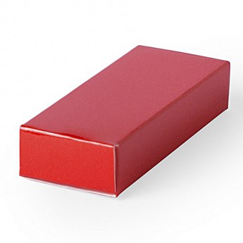 Купить Подарочная коробка  для флешки HALMER, красный, картон, 6 x 1,2 x 2,5 см