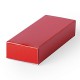 Подарочная коробка  для флешки HALMER, красный, картон, 6 x 1,2 x 2,5 см