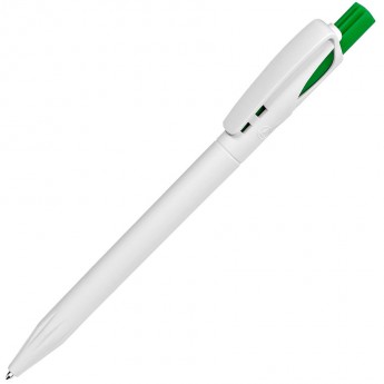 Купить TWIN, ручка шариковая, зеленый/белый, пластик