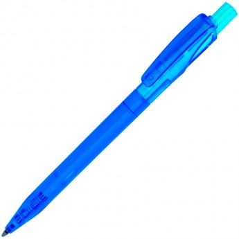 Купить TWIN LX, ручка шариковая, прозрачный голубой, пластик