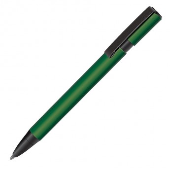 Купить OVAL, ручка шариковая, зеленый/черный, металл