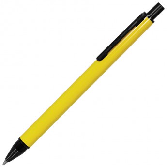 Купить IMPRESS, ручка шариковая, желтый/черный, металл  