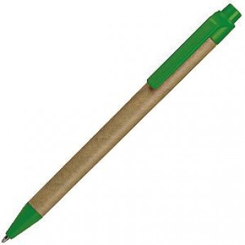 Купить GREEN TOUCH, ручка шариковая, зеленый, картон/пластик