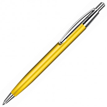 Купить EPSILON, ручка шариковая, желтый/хром, металл