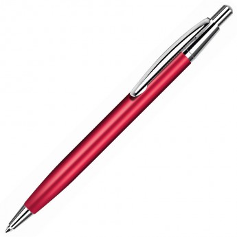 Купить EPSILON, ручка шариковая, красный/хром, металл