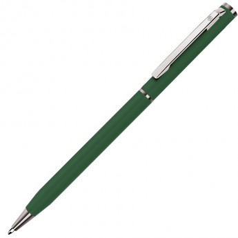 Купить SLIM, ручка шариковая, зеленый/хром, металл