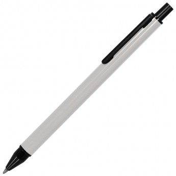Купить IMPRESS, ручка шариковая, белый/черный, металл  