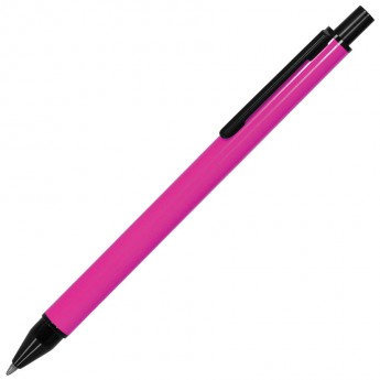 Купить IMPRESS, ручка шариковая, розовый/черный, металл  