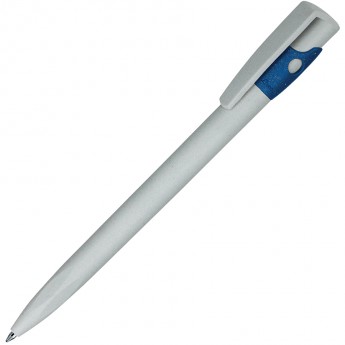 Купить KIKI ECOLINE, ручка шариковая, серый/синий, экопластик