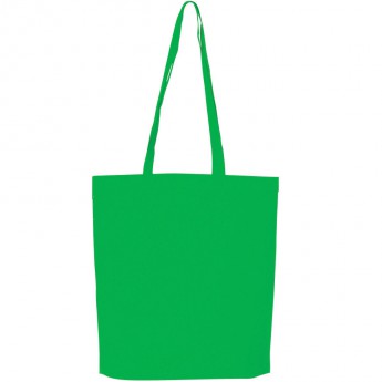 Купить Сумка для покупок "PROMO";  зеленый яркий; 38 x 45 x 8,5 см;  нетканый 80г/м2 