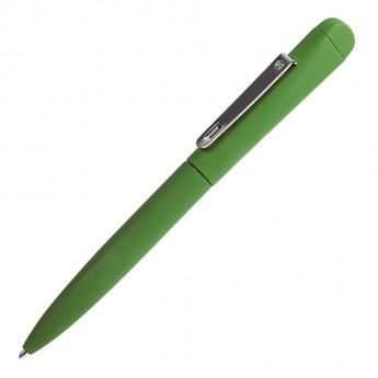 Купить IQ, ручка с флешкой, 4 GB, зеленый/хром, металл  