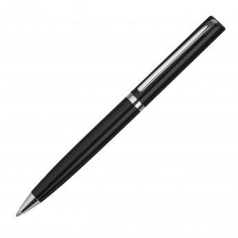 Купить BULLET NEW, ручка шариковая, черный/хром, металл