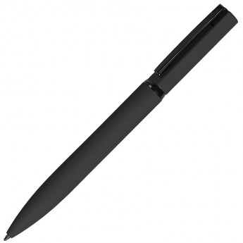 Купить MIRROR BLACK, ручка шариковая, черный, металл, софт- покрытие