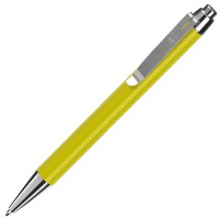 BETA, ручка шариковая, желтый/хром, металл